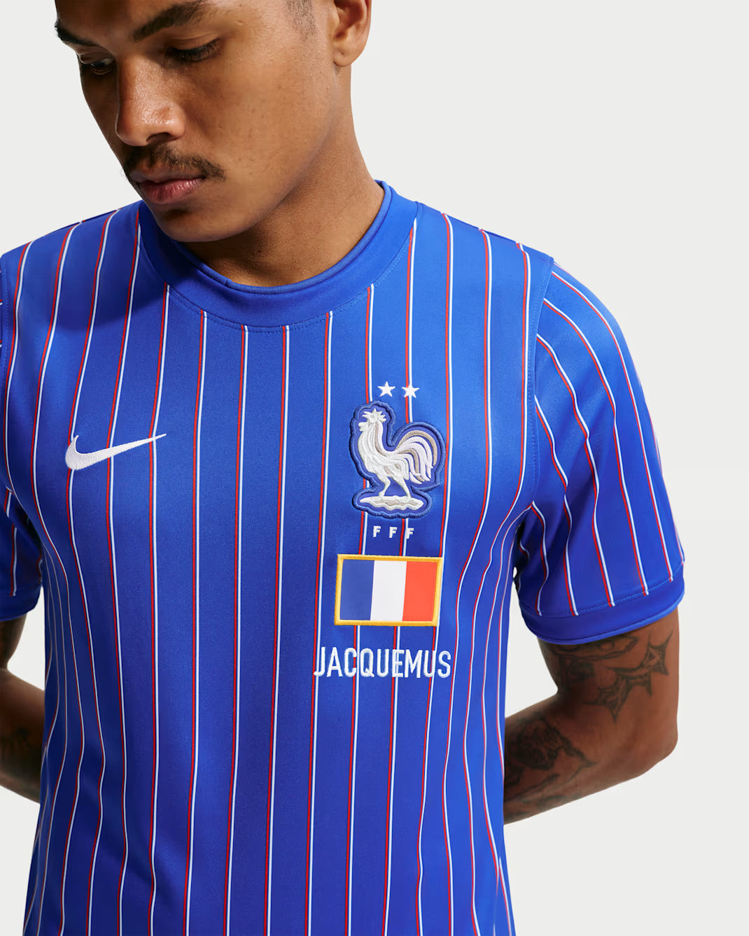 Maillot pré-match France x Jacquemus x Nike – Game Royal