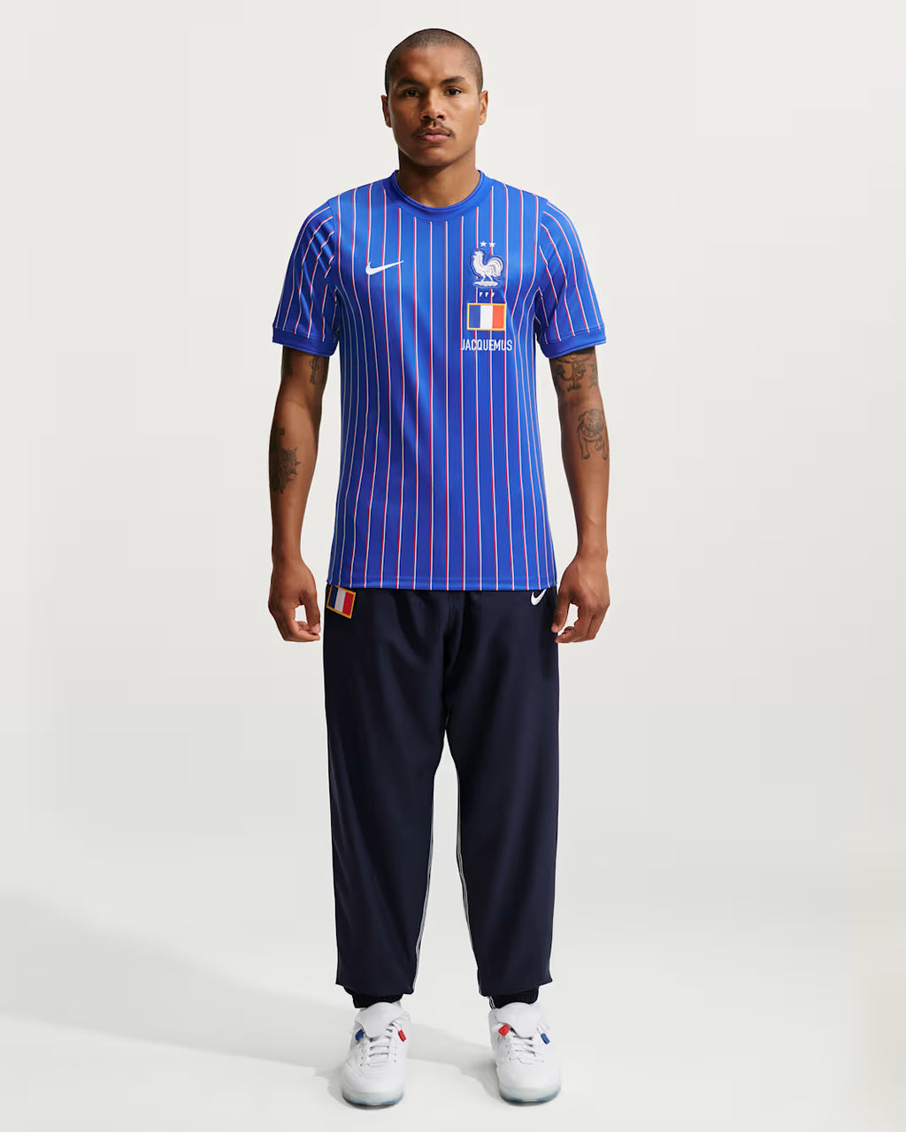 Maillot pré-match France x Jacquemus x Nike – Game Royal
