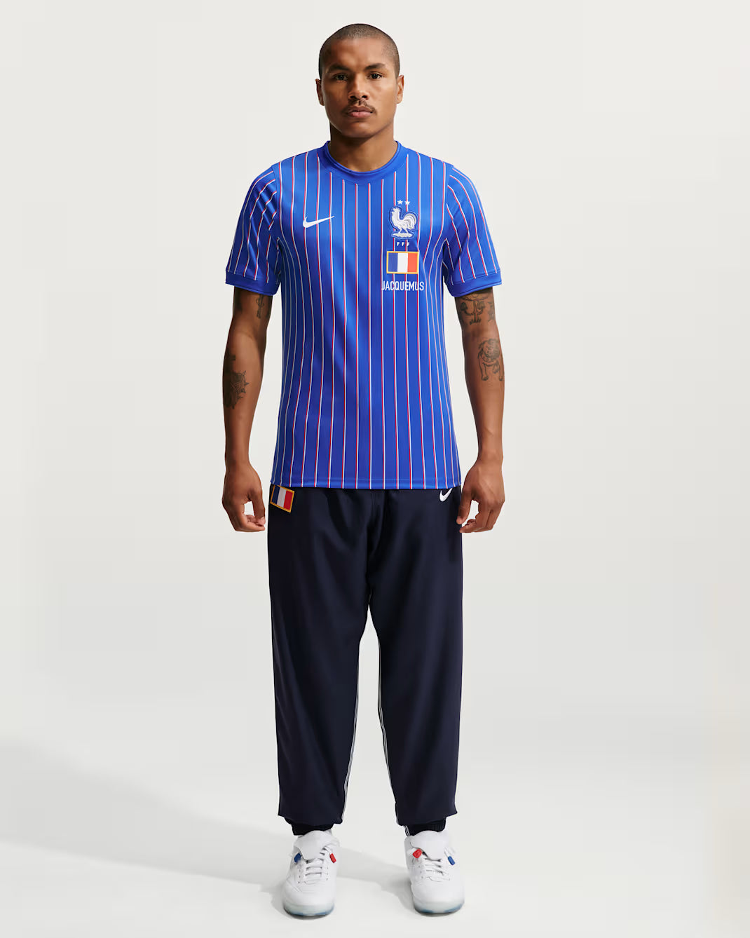 Maillot pré-match France x Jacquemus x Nike – Game Royal